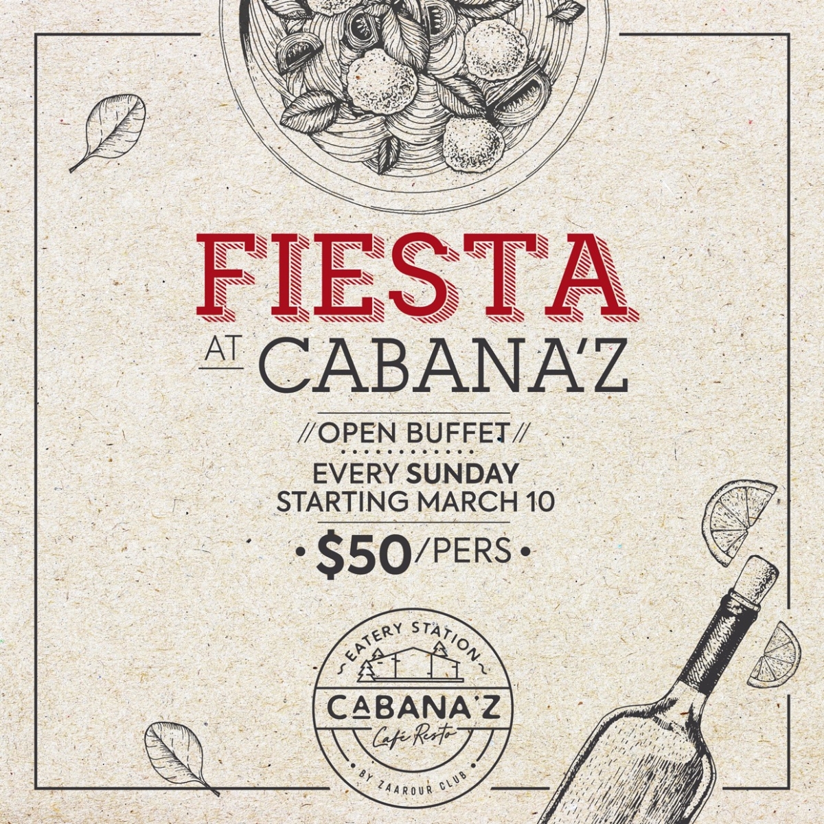 Fiesta at Cabana'z