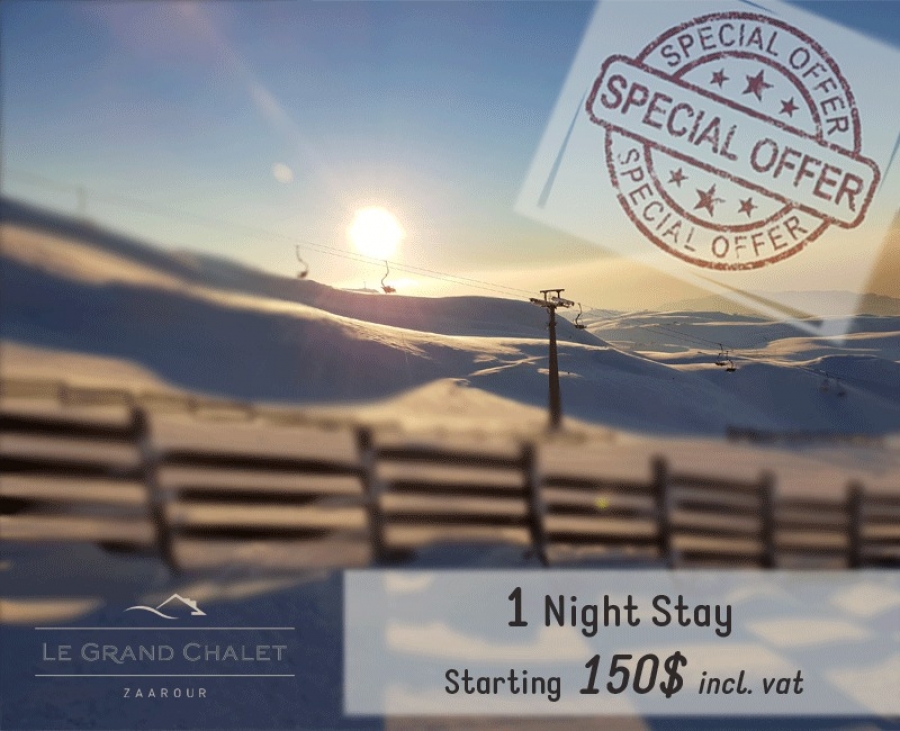 1 Night Stay at Le Grand Chalet